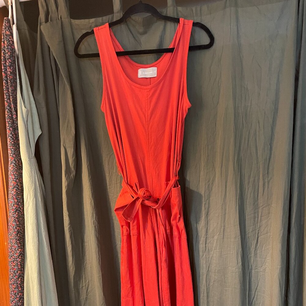 Everlane Red/Orange Jumpsuit